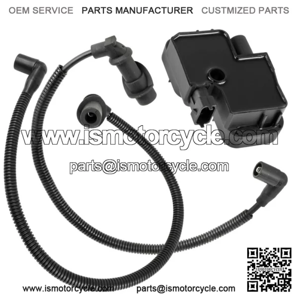 Ignition Coil w/ Spark Plug Wire 59.3 / 47 cm For Polaris Sportsman 800 EFI 2005 For: Polaris Sportsman 800 - Image 3