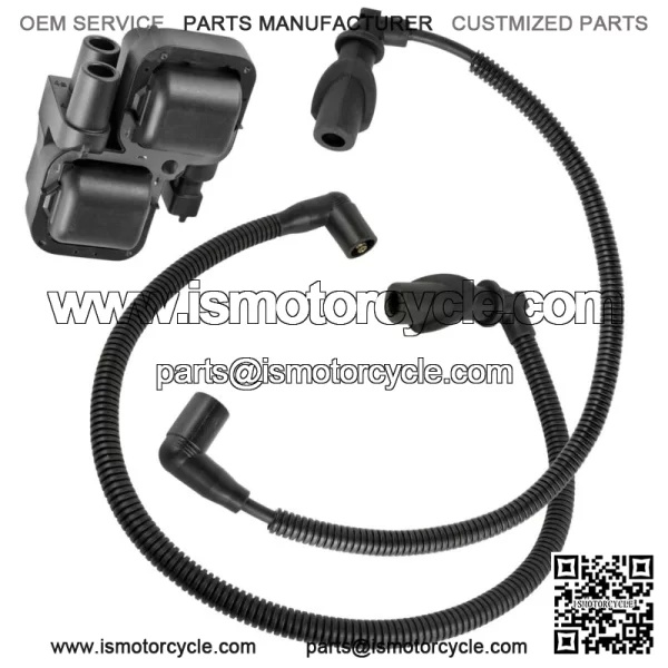 Ignition Coil w/ Spark Plug Wire 59.3 / 47 cm For Polaris Sportsman 800 EFI 2005 For: Polaris Sportsman 800 - Image 5