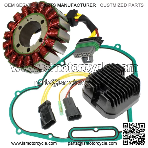 Stator Regulator Rectifier And Gasket for Polaris Sportsman 800 4X4 6X6 2010-12 For: Polaris Sportsman 800