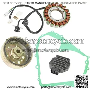 Stator Regulator Flywheel Compatible with Suzuki LT-A400 LTA400 Eiger 400 2x4 4X4 Auto 2002-2007