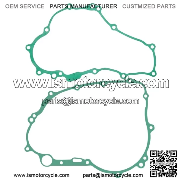 Stator & Clutch Cover Gasket For Yamaha 3D7-15451-00-00 3D7-15462-00-00 - Image 4