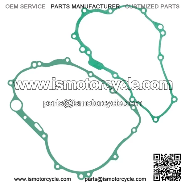 Stator & Clutch Cover Gasket For Yamaha 3D7-15451-00-00 3D7-15462-00-00 - Image 5