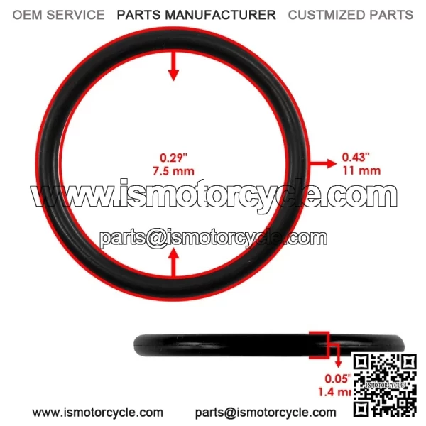 705501880 Rear Differential O-Ring For Can-Am Commander 1000 2014-2015 - Image 2