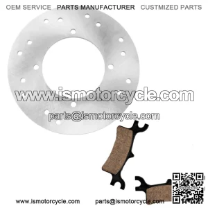 Rear Brake Disc Rotor W/ Pads for Polaris Sportsman 800 2005 2006 2007 For: Polaris Sportsman 800