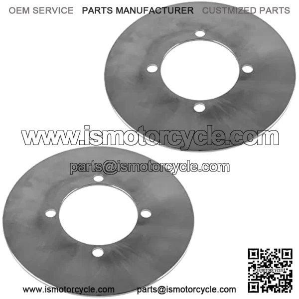 Front Left and Right Brake Disc Compatible with Suzuki Eiger 400 LTF400 LTF400F 2x4 4X4 2002 2003-2007 - Image 3