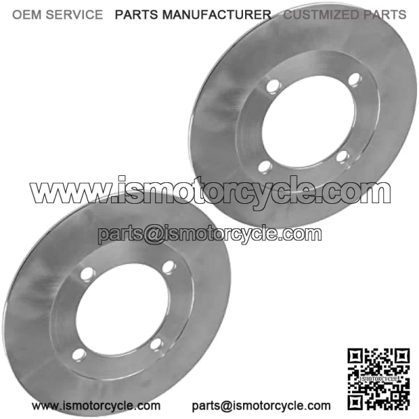 Front Left and Right Brake Disc Compatible with Suzuki Eiger 400 LTF400 LTF400F 2x4 4X4 2002 2003-2007 - Image 5