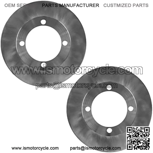 Front Left and Right Brake Disc Compatible with Suzuki King Quad 400 LTF400 LTF400F 2x4 4X4 2008 2009 2010-2021 - Image 4