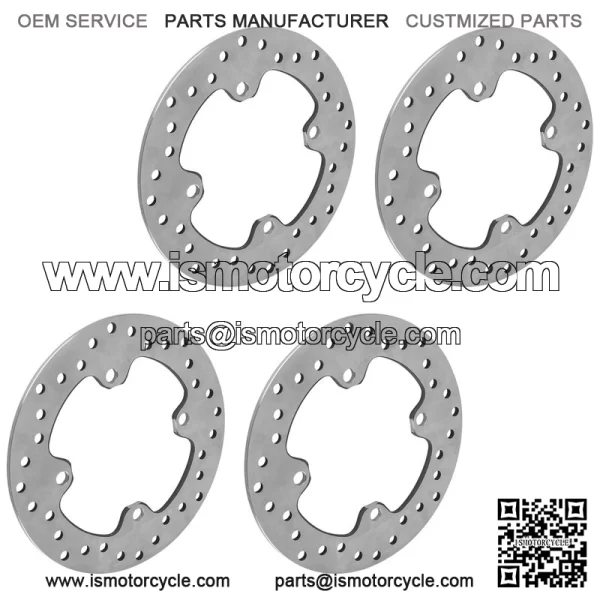 Front And Rear Brake Disc Rotor For Honda Talon 1000R 1000X 4 SXS1000S 2019-2024 - Image 4