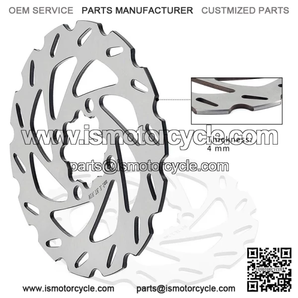 Rear Brake Disc Rotor for Yamaha Raptor 700 YFM 700R YFZ450R 2006 2007 2009-2023 - Image 3