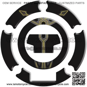 Gas Cap Protector T.Fork Black for Yamaha FZ-07 2015-2017
