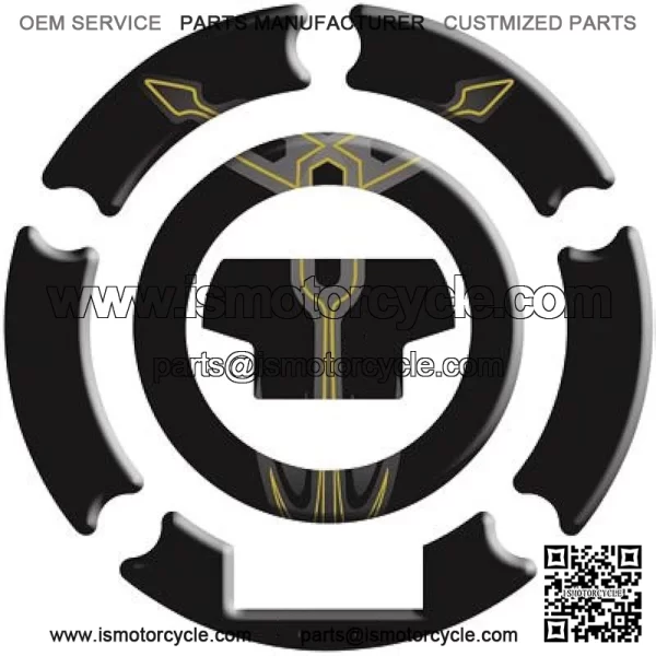 Gas Cap Protector T.Fork Black for Yamaha FZ-07 2015-2017