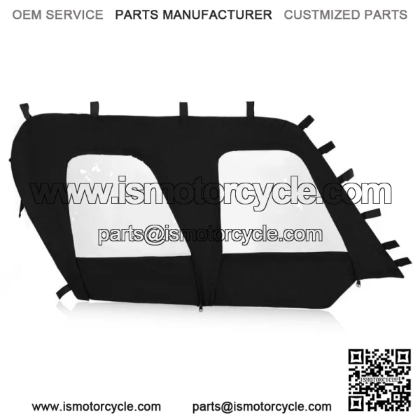 Soft Upper Door Enclosure Set  For 2012-2021 Kawasaki Teryx4 4 seat UTV models For: Kawasaki Teryx4 800 - Image 5