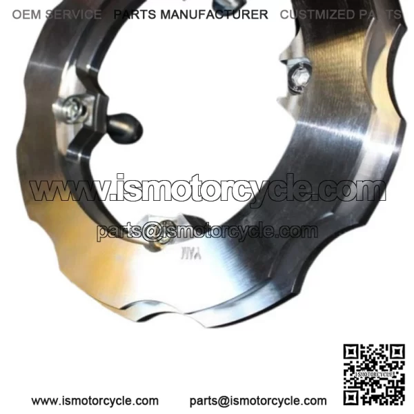 Yamaha YFZ450 YFZ 450 ATV Aluminum Dual Sprocket Guard  fits years 2006-14 - Image 4