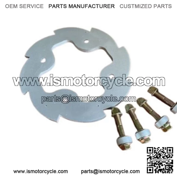 Yamaha YFZ450R Aluminum Sprocket Guard - Image 2