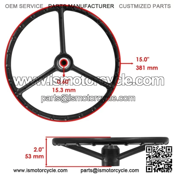 5088778 Steering Wheel For New Holland / Fiat 480 54C JUNIOR - Image 2