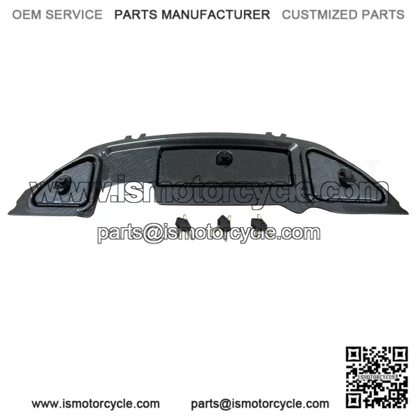 Club Car Precedent Golf Cart Carbon Fiber Dash Panel Locking Glove Box 2004-2007