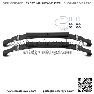 Set of 2 Rear Leaf Heavy Duty Springs For Club Car DS Golf Cart 1981+