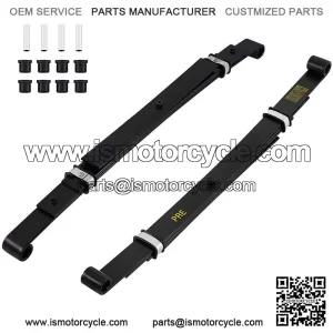 Heavy Duty Leaf Springs for Club Car Precedent Golf Cart 4 Leafs Rear set of 2