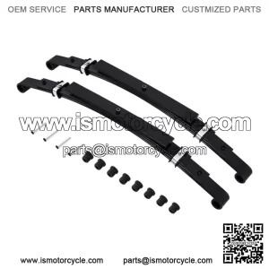 Heavy Duty Rear Leaf Springs for Club Car DS Golf Cart 1993+ 4 Leaf/Set of 2