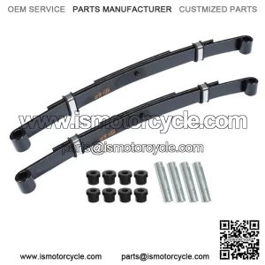 Heavy Duty Rear Leaf Springs Fit For Ezgo TXT GAS 1996-2013 Golf Cart Set of 2