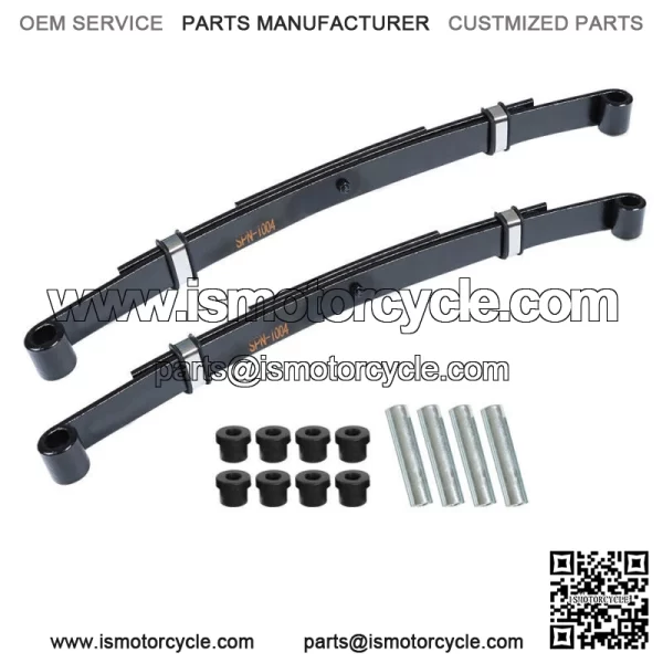 Heavy Duty Rear Leaf Springs Fit For Ezgo TXT GAS 1996-2013 Golf Cart Set of 2