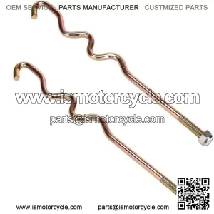 Golf Cart Battery Hold Down Rod with Nuts for Club Car Precedent Electric 2009+