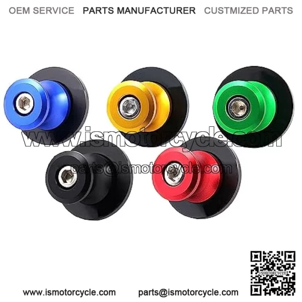 M10 x 1.25 Swingarm Spools Slider Universal for Y.amaha FZR 1000/600R/400 Kawasaki Z750 /Z750S/ Z750R /ER-6F /ER-6N /Versys 1000 Duke 125/200/390 RC 125/200/390Gold - Image 3