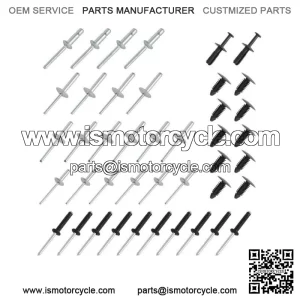 Complete Body Rivet Kit For EZGO TXT 1994-up Golf Cart Gas and Electric 42PCS