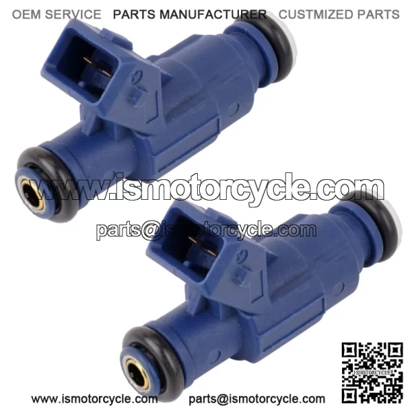 Set of 2 Fuel Injectors for Polaris Sportsman 800 EFI 2005-2014 For: Polaris Sportsman 800