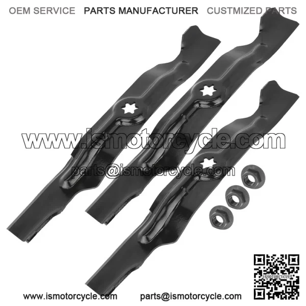 112-0316 112-0330 50" Deck Blade & Nut For Toro LX500 SL500 GT2100 GT2200