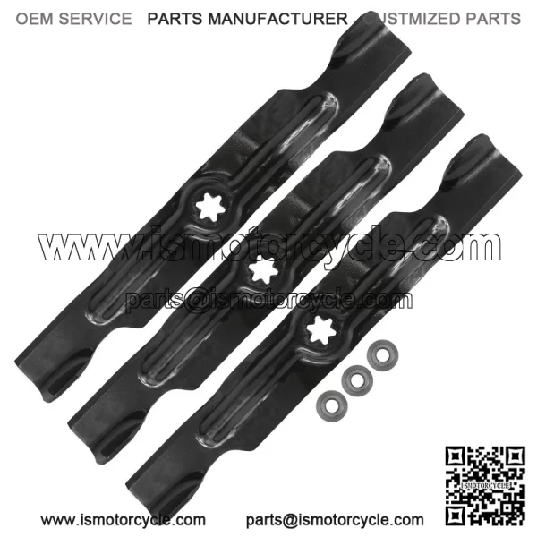 112-0316 112-0330 50" Deck Blade & Nut For Toro LX500 SL500 GT2100 GT2200 - Image 5