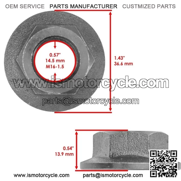 942-0616A 112-0315 112-0330 42" Deck Blade & Nut For Toro LX420 423 425 426 427 - Image 3