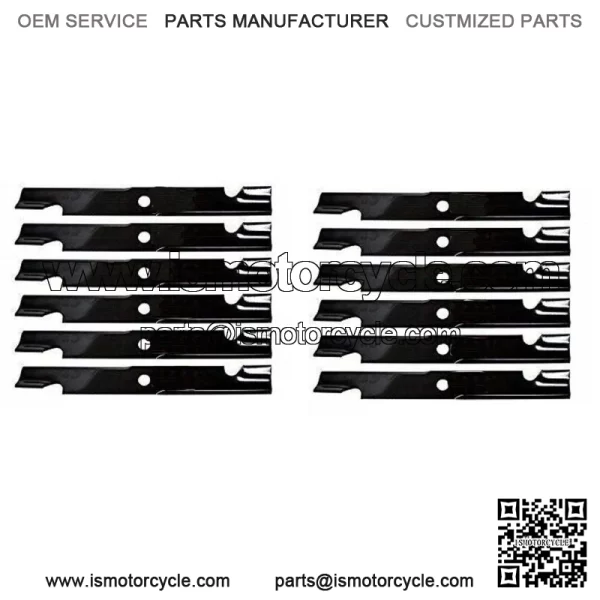 12PK Oregon 92-031 Lawn Mower Blades For 60" Exmark Lazer Z 103-6383 103-6393