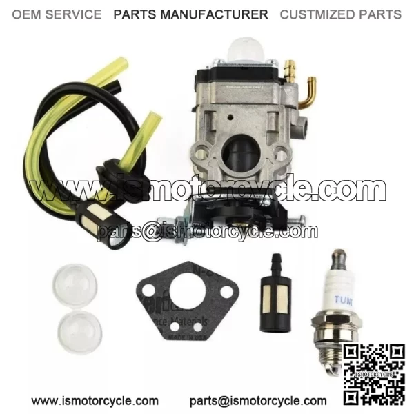 Carburetor Kit For 43cc 52cc 49cc Brushcutter Strimmer Cutter Chainsaw Carb - Image 2
