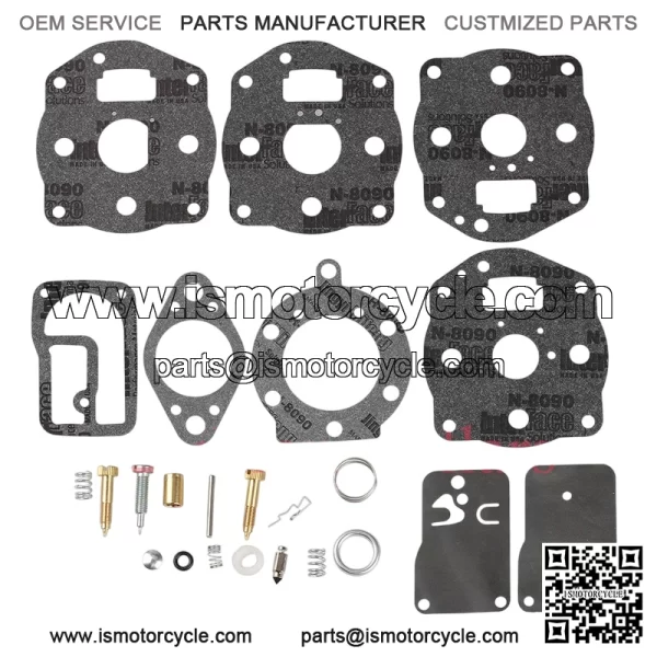 Carburetor Kit For Briggs & Stratton 694056 491539 422447 40A777 42A707 655CC