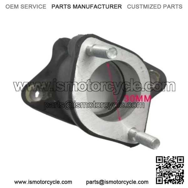 30mm Carby Carburetor Intake Manifold 200cc 250cc PIT Quad Dirt Bike ATV Buggy - Image 4
