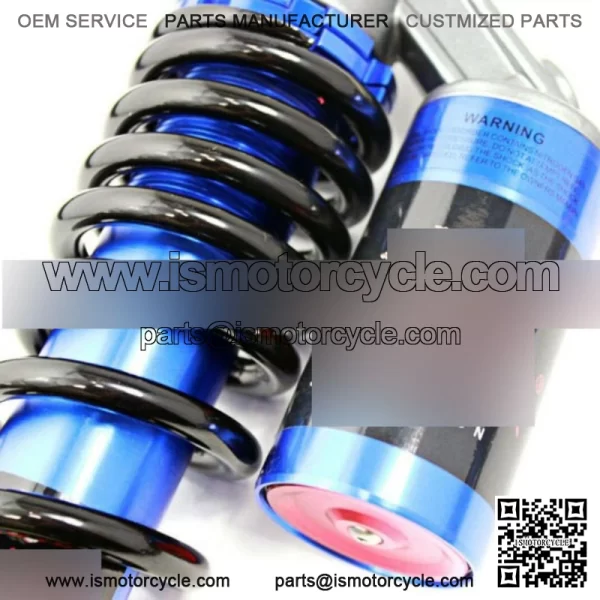 PERFORMANCE FRONT AIR SHOCKS ABSORBER PAIR SET FOR YAMAHA YFZ450 ATV BLUE NITRO - Image 3
