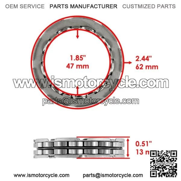 Wet Clutch Carrier Shoes w/ Bearing for Kawasaki Teryx 4 800 KTR800 2014 - 2020 For: More than one vehicle - Image 4