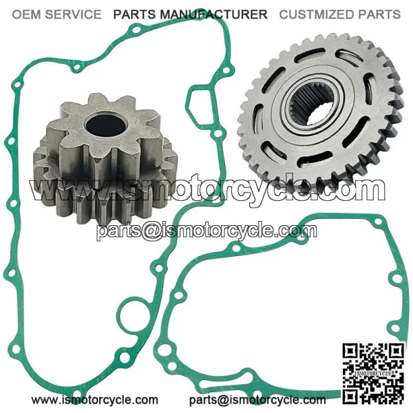 One Way Starter Clutch W/Gear Bearing Cover Gasket Kit for Honda TRX450ER TRX450 - Image 2