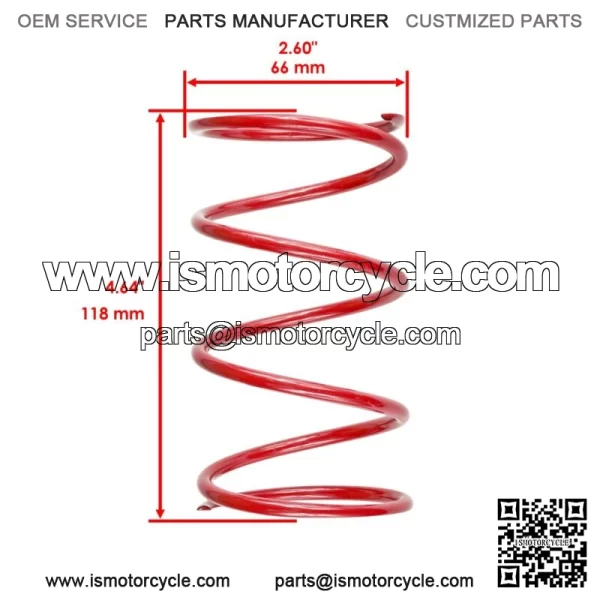 Spider Dampener Insert for Polaris RZR XP 900 2011-2013 Secondary Clutch Spring For: Polaris Sportsman 570 - Image 3