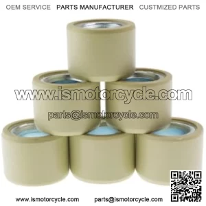 18x14mm/0.71"x0.55" GY6 Sliding Roller Weights 15g/0.033lb for 180-230cc Chinese Scooter Moped ATV Go Kart 4-Stroke Engine
