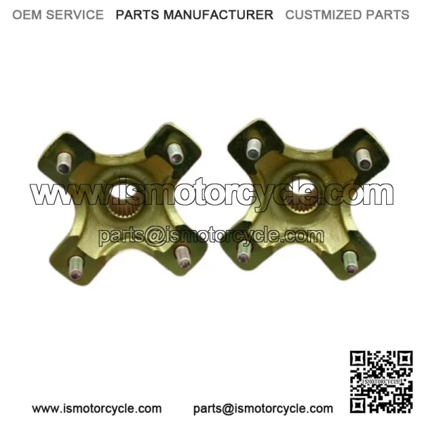 2 x Rear Hubs Honda 450R 400EX 300EX TRX450R TRX400EX TRX250X 4x110mm axle - Image 3