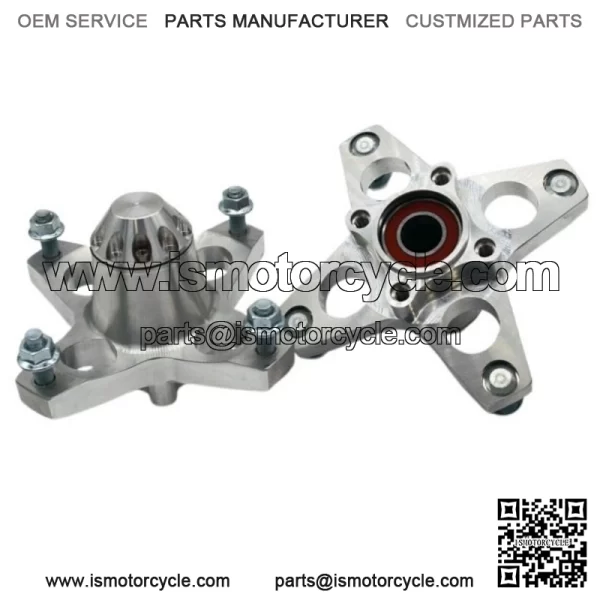 LSR Billet Front Wheel Hubs Set Yamaha Raptor 700 YFZ450 YFZ450R - Image 3