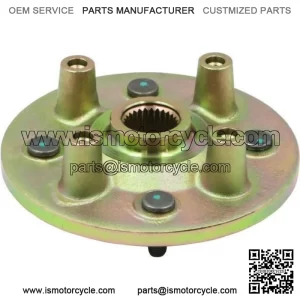 Wheel Hub - Front, UTV, Hisun, 700cc, 27 Spline Trivalent zinc