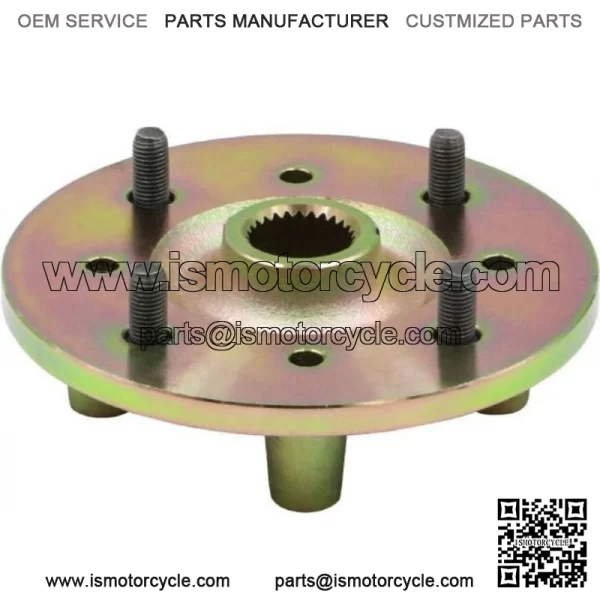 Wheel Hub - Front, UTV, Hisun, 700cc, 27 Spline Trivalent zinc - Image 2