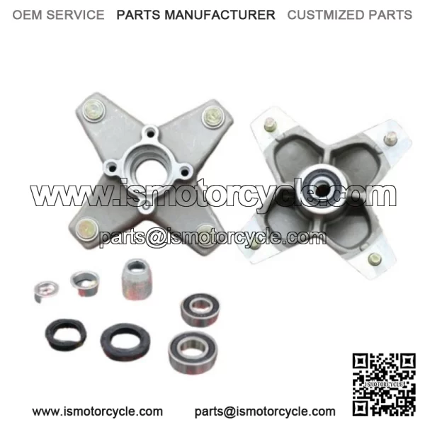 2 x NEW front hubs + studs seals bearings Yamaha Raptor 700 660 YFZ450 YFZ450r - Image 5