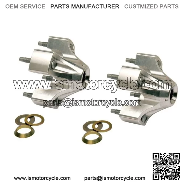 Extended Rear Hubs Front Wheel Spacers Widening Kit For Yamaha YFZ450, 450R - Image 2