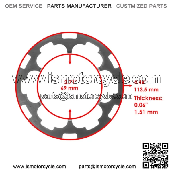 3236048 3235485 Front Differential Armature Plate For Polaris ATV SXS For: Polaris Sportsman 570 - Image 2