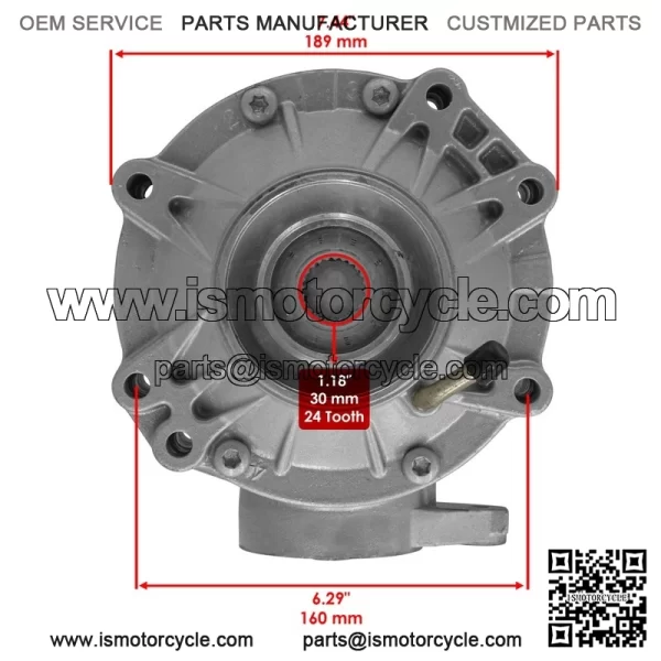 Complete Rear Differential Gear Case For Can-Am Outlander 800 800R 2006-2011 - Image 3