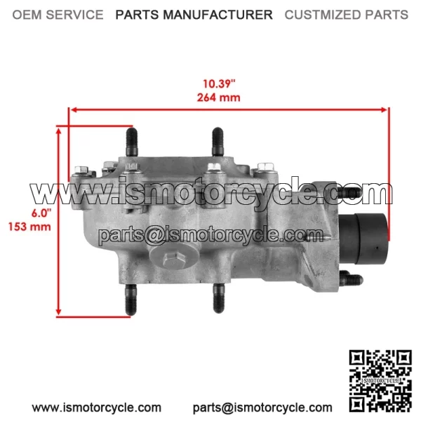 Complete Rear Differential Diff For Honda TRX500 Fm Foreman 500 4X4 S 2005-2011 - Image 3